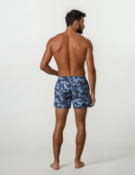 Men's swim trunks blue camouflage - Image 4